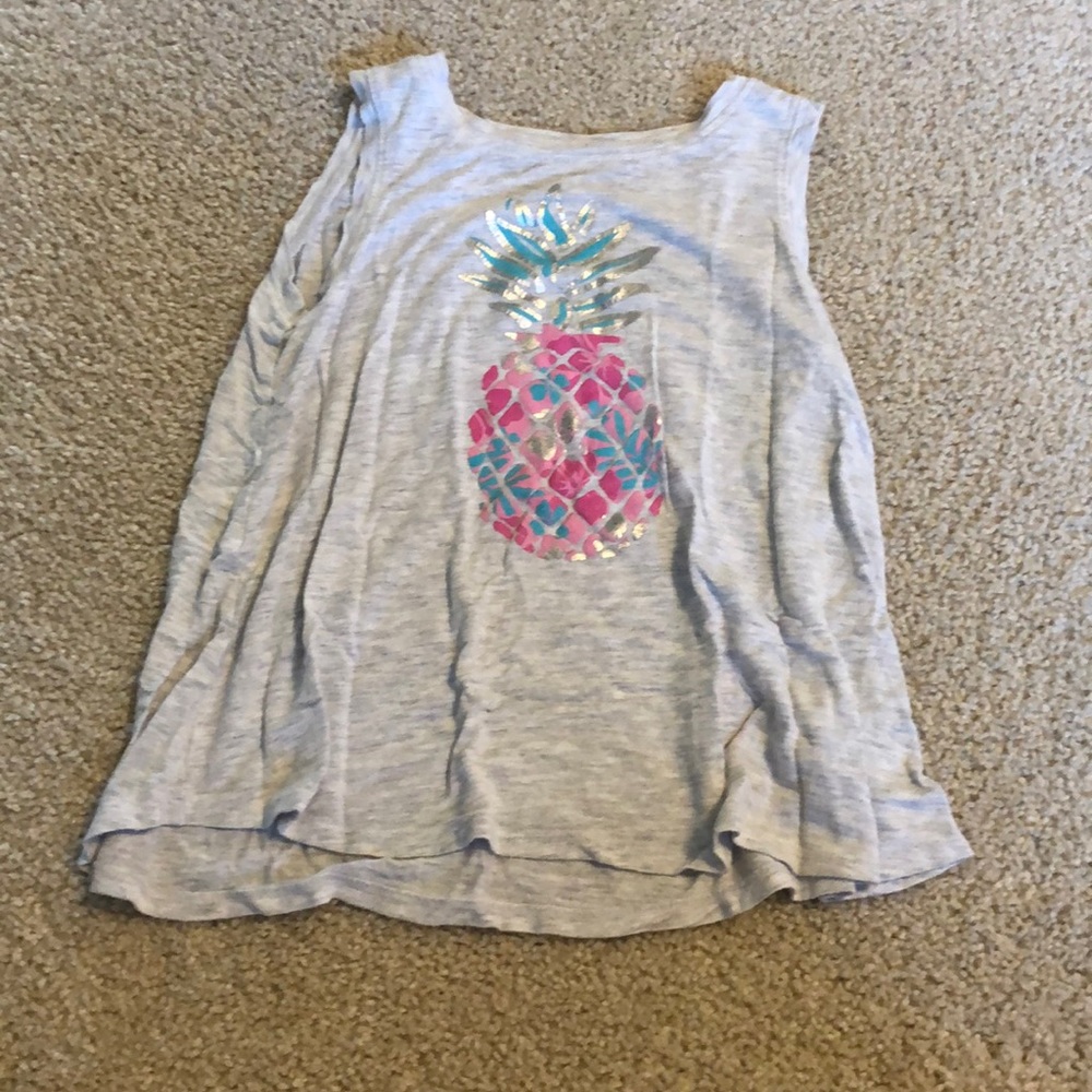 Justice Pineapple Tank Top
